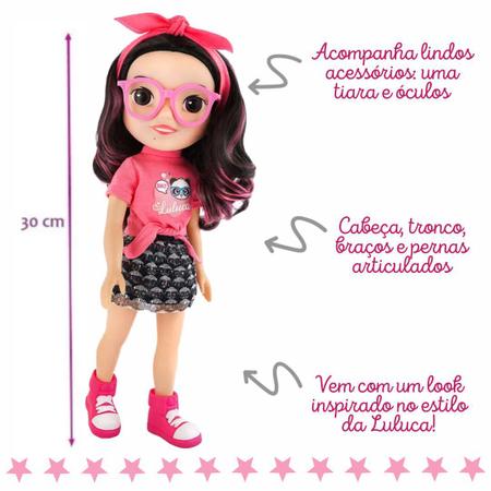 Kit Boneca Luluca + Luluca No Mundo Dos Desafios Estrela em