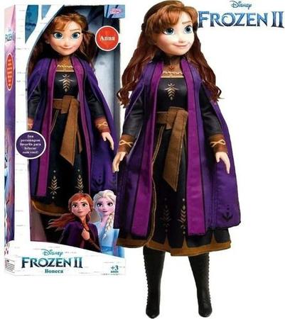 Kit 2 Boneca Frozen Princesa Elza e Ana Disney