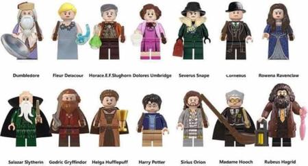 Boneco Harry Potter lego Bloco de montar Brinquedo Kit Boneco