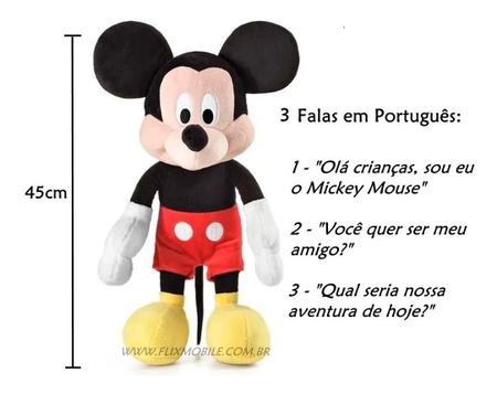 Minnie Pelúcia 45cm Boneca Gigante Vestido - Minie Brinquedo - Pelúcia -  Magazine Luiza