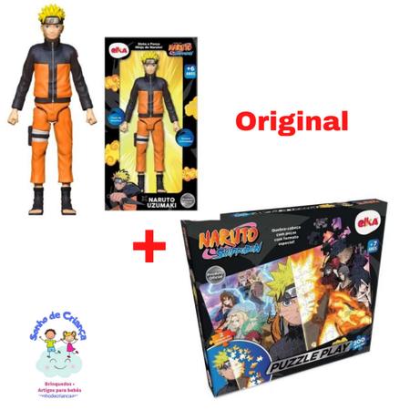 Quebra Cabeça Do Naruto C/200 Peças 2 Formas De Montar - Elka