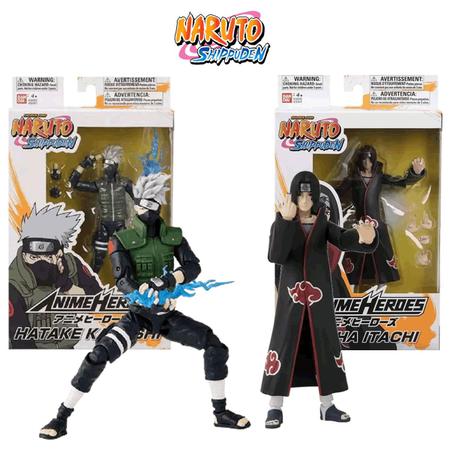 Bandai naruto anime periférico mão-fazer q versão kakashi itachi boneca dos  desenhos animados coleção criativa decoração presente atacado - AliExpress