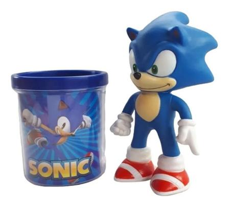 Boneco Sonic The Hedgehog Grande Original Sega 25cm em Promoção é