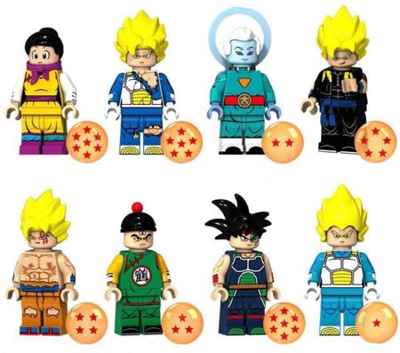 Goku - Boneco Bloco de Montar - Stocktoys