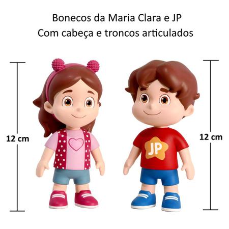 Imagem de Kit bonecos dos Youtubers JP e Maria Clara 12cm Baby Brink