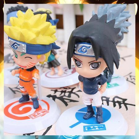 Naruto: 6 action figures para colecionadores e fãs do pequeno