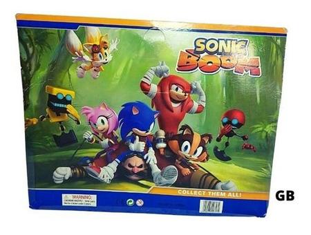 Cartelado Sonic Boom Com 4 Personagem