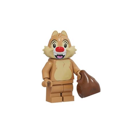 Lego Boneco Tico e Teco Desenho Animado Dois Brinquedos De Blocos De Montar  Chip and Dale 