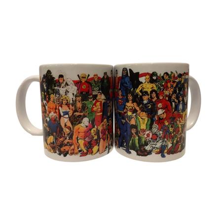 Imagem de Kit box slim flash gordon conquista o universo coleção super heróis do cinema - ed. colecionador + caneca