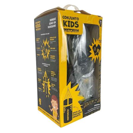Imagem de Kit Boxe Infantil Petrorian Original EBN Kids Com Luvas e Saco de Pancada Crianças +6 Anos