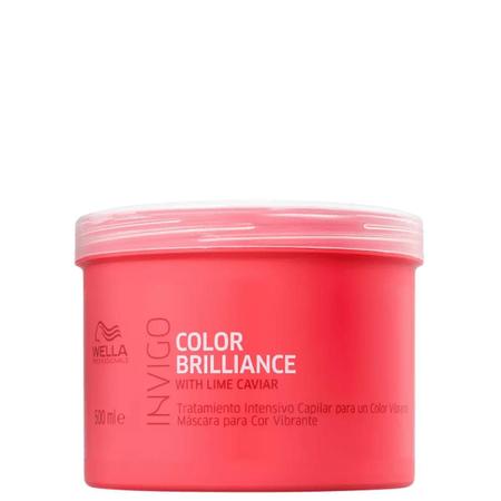 Imagem de Kit Brilliance Shampoo 1L Máscara 500ml - Wella