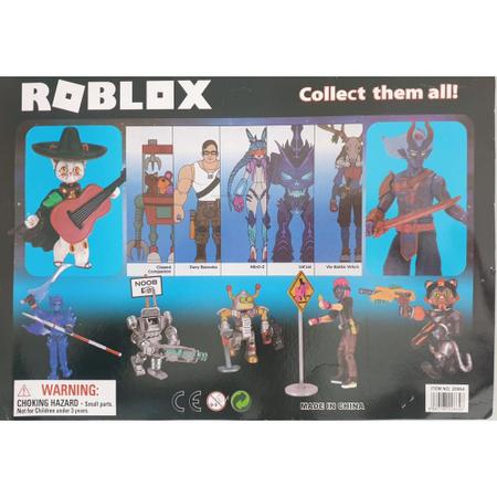 Kit 8 Brinquedo Boneco De Montar Roblox - Colorido - Zt - Bonecos