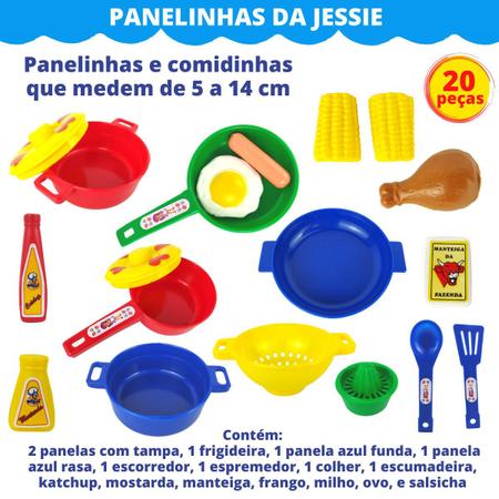 Comidinha Infantil Cozinha Frutas Cortar Jogo Pop It X24