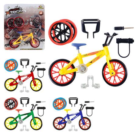 Imagem de Kit brinquedo de dedo - bike - moto - skate + peças de troca
