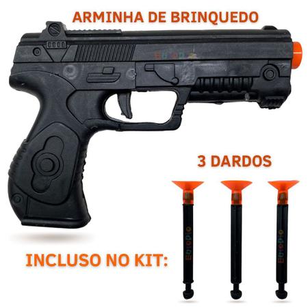 Kit 2 Arminhas De Brinquedo Com Dardos E Alvo Barato - Europio - Lançadores  de Dardos - Magazine Luiza