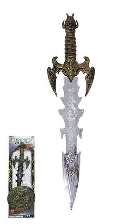 Imagem de Kit Brinquedo Medieval com  Espadas e Escudo Weapons Series.