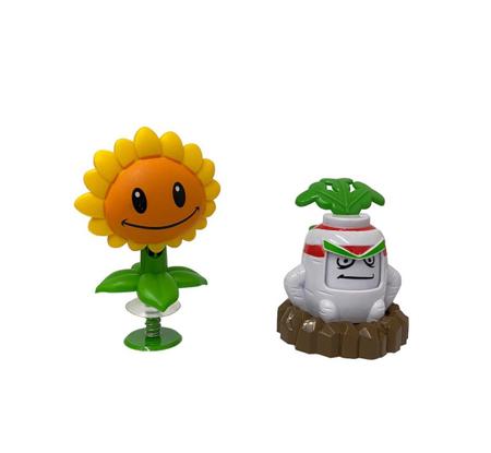 Kit Plantas do Jogo Plants vs Zombies ( 5 personagens)