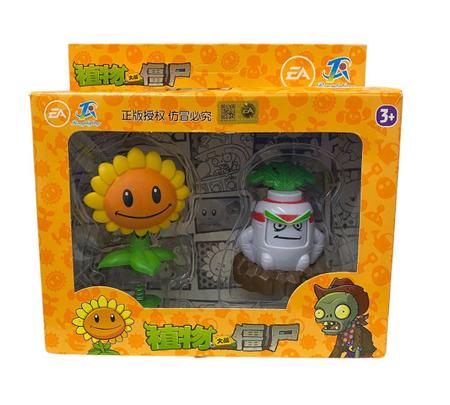 Kit Plantas do Jogo Plants vs Zombies ( 4 personagens)