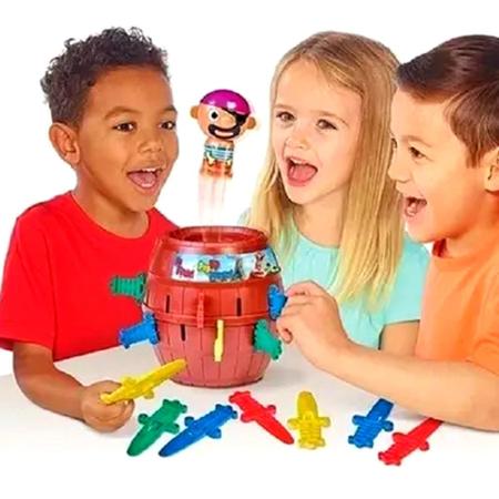 Brinquedo Tira Vareta Jogo infantil tubo brinquedos educativos 6 anos menino menina jogos de mesa para crianças
