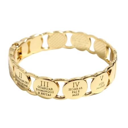 Pulseira bracelete Louis Vuitton em ouro amarelo