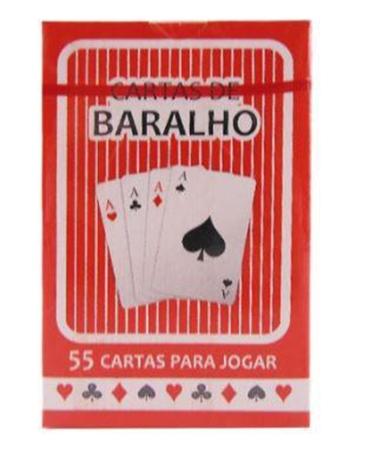 Baralho Completo Jogo de Cartaz Truco Buraco Pâciencia Pife Mônaco