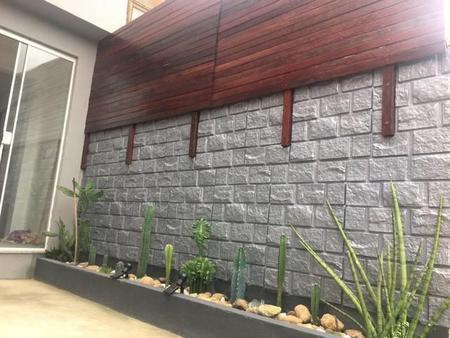 Imagem de Kit C/ 10 Placas Revestimento Parede Alto Relevo Painel 3d (2,5 m²) Nature cinza