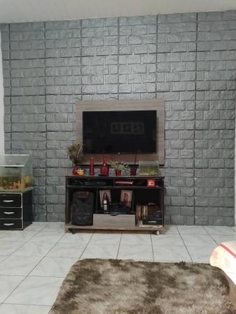 Imagem de Kit C/ 10 Placas Revestimento Parede Alto Relevo Painel 3d (2,5 m²) Nature cinza