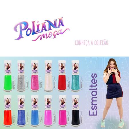 Imagem de Kit c/ 12 Esmaltes para Unhas Poliana Moça Branca 8ml