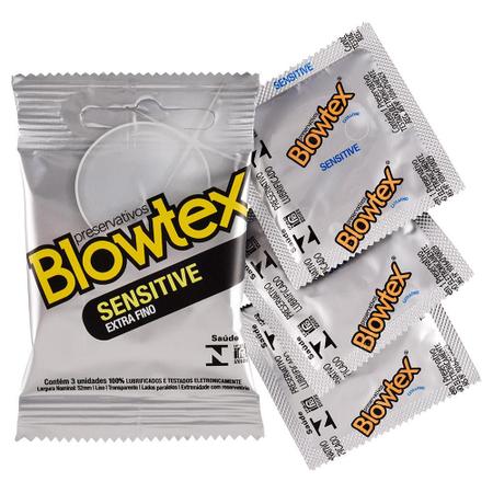 Imagem de Kit C/ 12 Pacts Preservativo Blowtex Sensitive c/ 3 Un cada