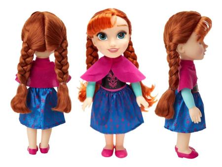 Kit 2 Bonecas Princesas Frozen Original Disney Ana Elsa Olaf