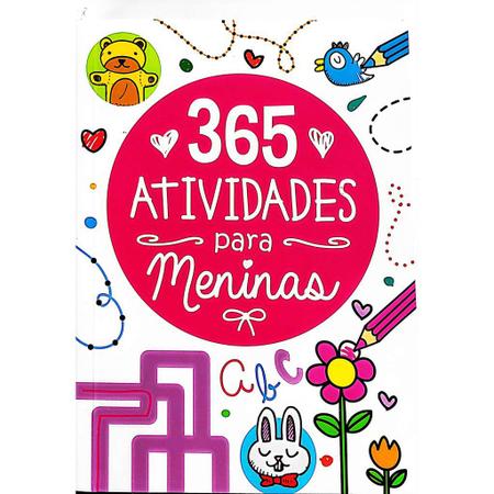 Kit 365 Atividades e Desenhos Para Colorir + Livro de Banho