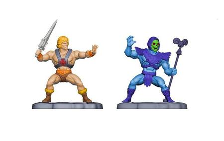 Imagem de Kit c/ 2 Mini Figuras He-Man e Esqueleto - Masters of the Universe - Mattel