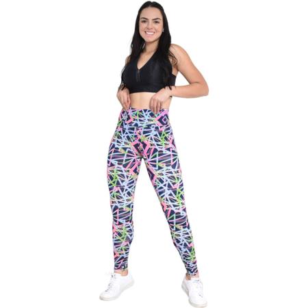 Kit 03 calças Leg Legging Caminhada Suplex Academia (Frete grátis) -  Belmento