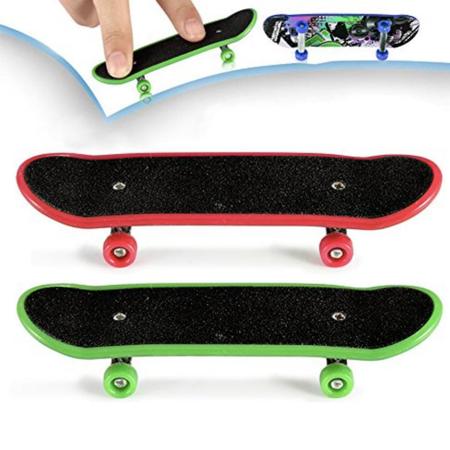 Fingerboard Skate de Dedo Profissional De Madeira Com Rolamento SkateBoard  Brinquedo Infantil
