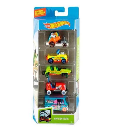 Carrinhos Hot Wheels kit Com 5 Unidades Variados - Hot Wheels Mattel -  Carrinho de Brinquedo - Magazine Luiza