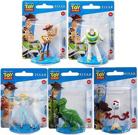 Kit com 5 Mini Bonecos do Toy Story 4, Os Principais Personagens, Mattel -  Bonecos - Magazine Luiza