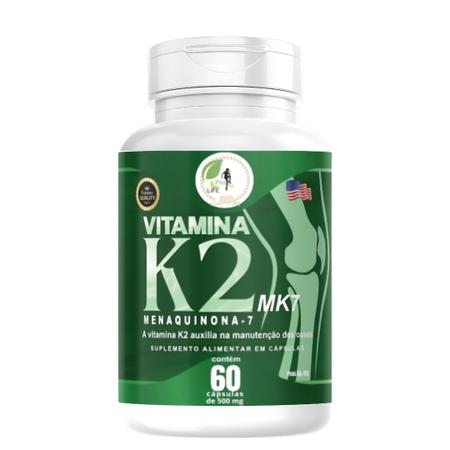 KIT C/5 Vit K2 Menaquinona 7 Mk7 Premium 60 Cáps - Fits Life Imagem de KIT C/5 Vit K2 Menaquinona 7 Mk7 Premium 60 Cáps - Fits Life