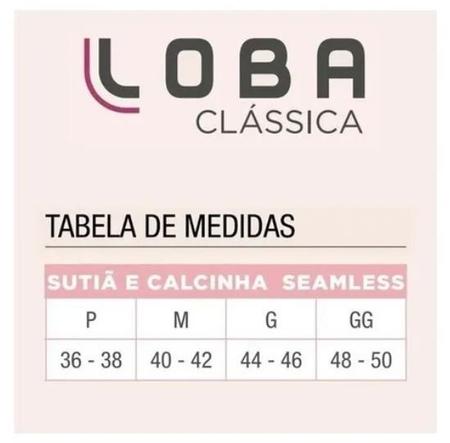 Imagem de Kit C/6 Calcinhas Loba Lupo P A Gg S/costura 40300-original