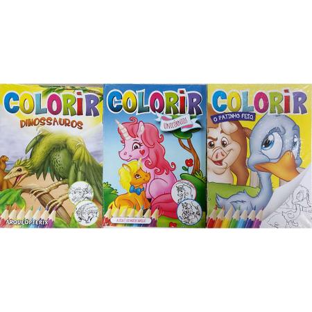 Livro Infantil Olhos Divertidos Monstrinhos Para Colorir - Bom Preço  Magazine