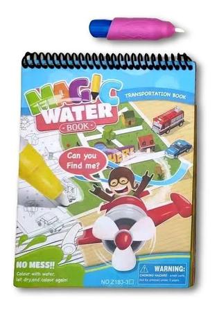 Kit Caderno Mágico Para Colorir Deluxe Toyng 042822