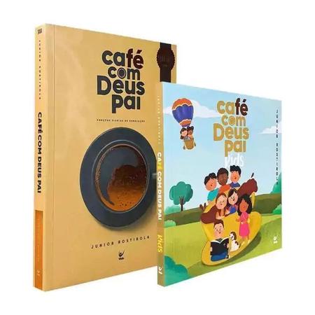 Imagem de Kit - Cafe Com Deus Pai + Cafe Com Deus Pai Kids - VIDA EDITORA                                      