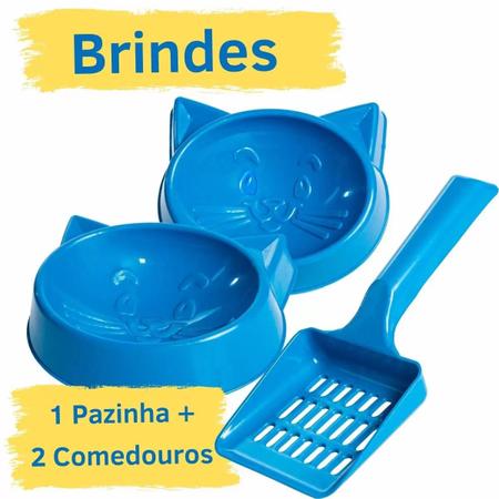 Caixa de Areia Furba Grande + Comedouro Brinde - Viu Pet