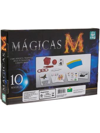 Jogo Kit 12 Magicas Criança Truques Cartas Nig Brinquedos - Jogos de Mágica  - Magazine Luiza