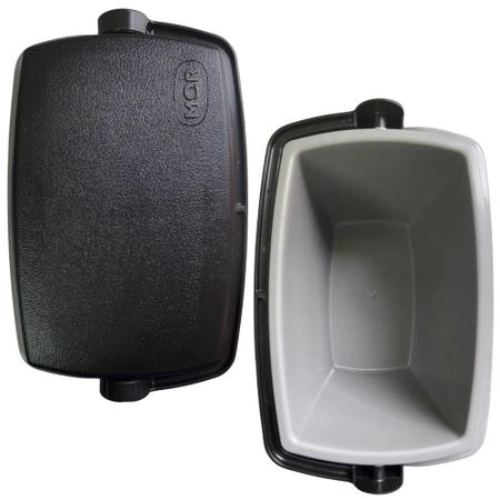 Kit Caixa Termica Preta Cooler Pequeno 6 L / 8 Latas + Cadeira de Praia Aluminio Mor Imagem de Kit Caixa Termica Preta Cooler Pequeno 6 L / 8 Latas + Cadeira de Praia Aluminio Mor