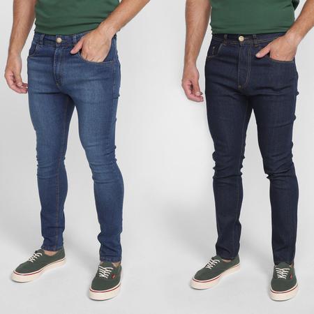 Kit Calça Jeans Skinny Vale de West Casual Masculina - 2 Peças - Calça Jeans  Feminina - Magazine Luiza