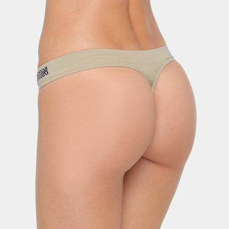 Kit 2 Calcinhas Tanga String - Calvin Klein Underwear - Preto