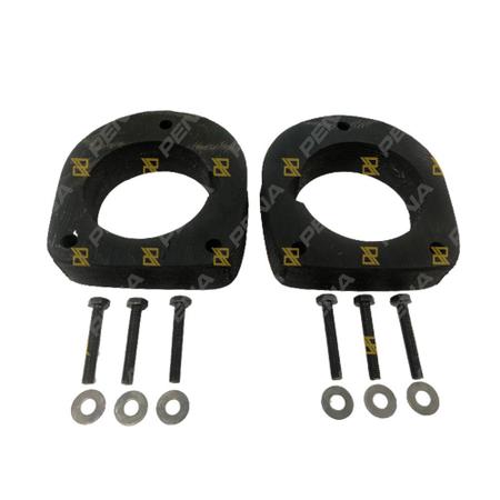 Kit Calço Mola Dianteira Fiat Doblô 2010 2011 Altura 3,2 CM - PENA BORRACHAS Imagem de Kit Calço Mola Dianteira Fiat Doblô 2010 2011 Altura 3,2 CM