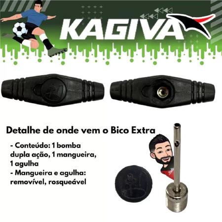 Imagem de Kit Calibrador Caneta Penalty + Bomba de Ar Kagiva 