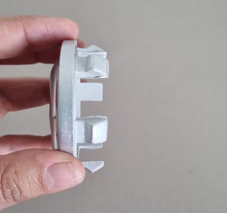 Imagem de Kit calotinha miolo tampa para centro de roda calota citroen 58mm externa 52mm interna (110320)