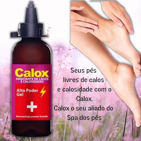 Imagem de Kit Calox E Kinq Remoção Calosidade Cutículas Spa Pés E Mãos